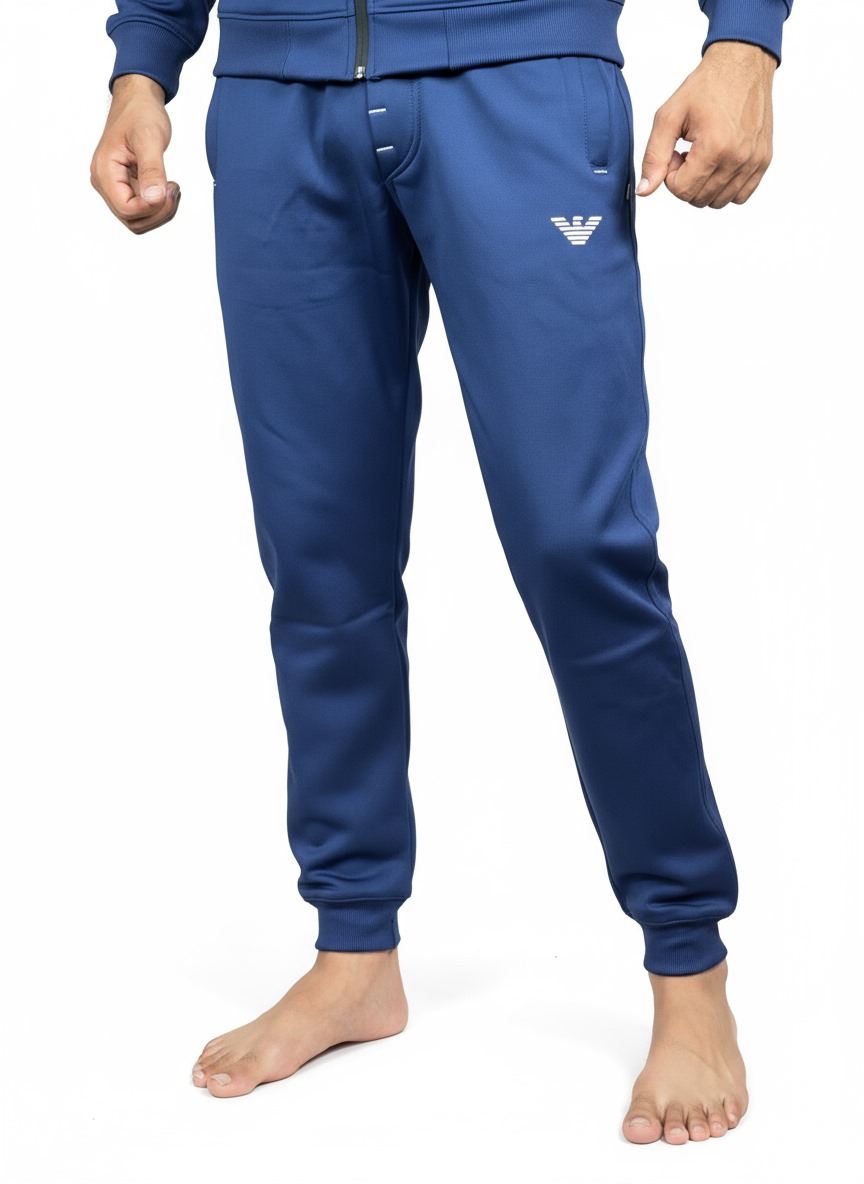 Blue track suit for winter